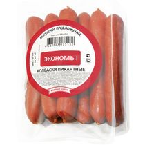 Колбаски Иней Пикантные полукопченые 500 г - купить с доставкой на дом ...