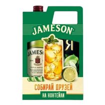 Виски Jameson Ирландский купажированный 700 мл и Сок Я Яблоко ...