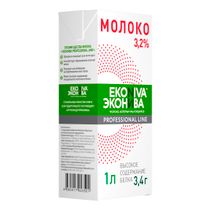 Молоко 3,2% ультрапастеризованное 1 л ЭкоНива Professional Line БЗМЖ ...