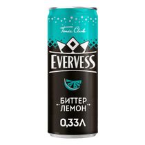 Газированный напиток Evervess Биттер лимон 330 мл - купить с доставкой ...