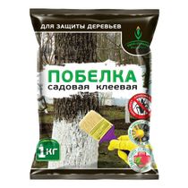 Побелка Доктор Грин садовая клеевая для защиты деревьев 1 кг - купить с ...