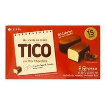 Десерт Lotte Tico Mini Choco Ice Cream ванильный в шоколадной глазури ...