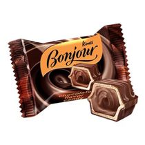 Конфеты вафельные Konti Bonjour со вкусом шоколада - купить с доставкой ...