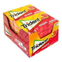 Жевательная резинка Trident Max арбуз-персик 23 г x 12 шт - купить с ...