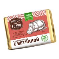 Сыр плавленый Продукты из Елани Ветчина 50% БЗМЖ 90 г - купить с ...