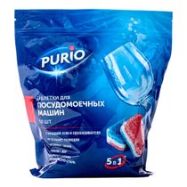Таблетки для посудомоечных машин Purio 50 шт - купить с доставкой на ...