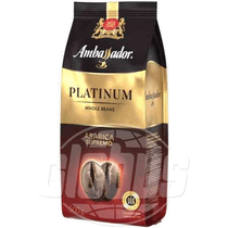Кофе Ambassador Platinum Arabica Supremo в зернах 500 г - купить с ...