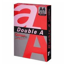 Бумага для печати красная интенсив Double A 80 г/м2 А4 500 листов ...