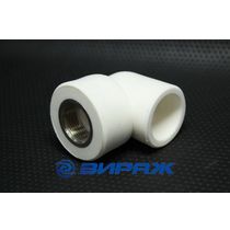 Уголок комбинированный для соединения труб 1/2" F Lavita 25 мм - купить ...