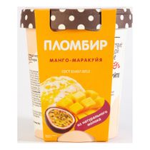 Мороженое пломбир Пестравка манго-маракуйя БЗМЖ 250 г - купить с ...