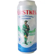 Пиво Furstkeg Weissbier светлое нефильтрованное пастеризованное 500 мл ...