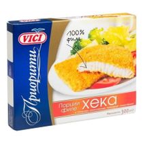 Рыбные порции Vici из филе хека в панировке замороженные 300 г - купить ...