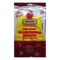 Перчатки хозяйственные Textop Turbo Clean латексные М - купить с ...