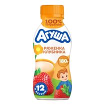 Ряженка детская Агуша клубника с 12 месяцев 2,9% БЗМЖ 200 мл оптом с ...