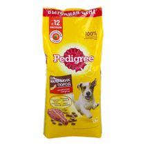 Сухой корм Pedigree со вкусом говядины и телятины для собак мелких ...