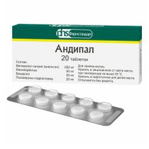 Андипал Фармстандарт таблетки 10 шт в Eapteka - купить с доставкой на ...
