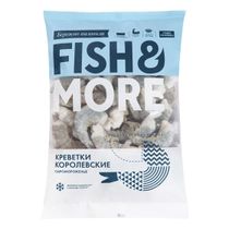 Креветки Fish & More Тигровые неочищенные замороженные 1 кг - купить с ...