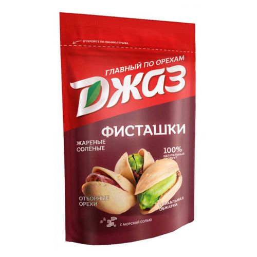 Фисташки Джаз жареные соленые 130 г