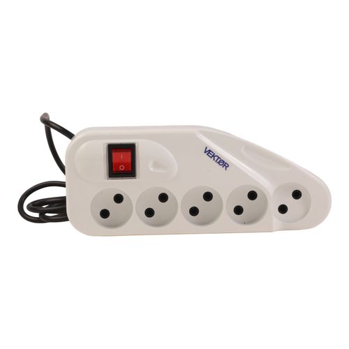 Сетевой фильтр Vektor Lite 5 розеток 3 м белый - купить с доставкой на ...
