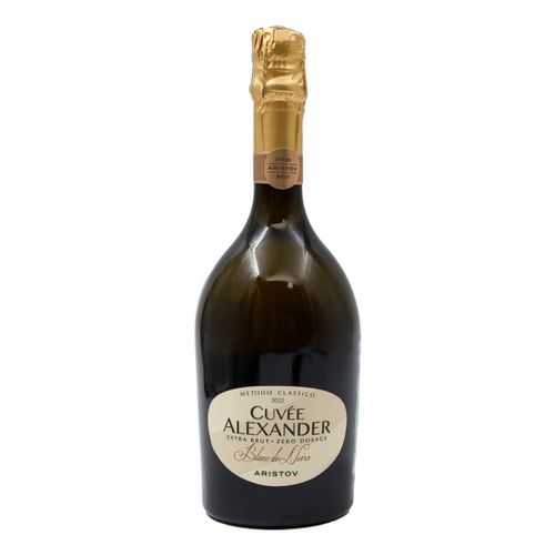 Вино игристое Aristov Cuvee Alexander Blanc de Noire белое экстра брют 750 мл