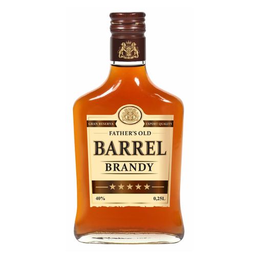 Бренди Father's Old Barrel 5 звезд 250 мл