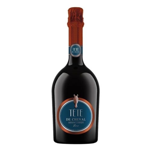 Вино игристое Tete De Cheval белое брют 750 мл Россия