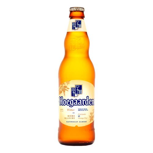 Пивной напиток Hoegaarden Blanche светлый нефильтрованный пастеризованный 440 мл
