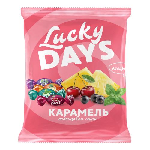 Карамель Lucky Days мини ассорти 250 г - купить с доставкой на дом в Купер