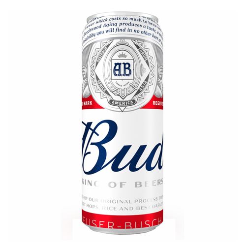 Пиво Bud светлое фильтрованное пастеризованное 450 мл