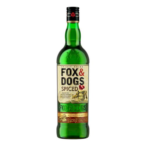 Виски Fox and Dogs Spiced купажированный 700 мл Россия