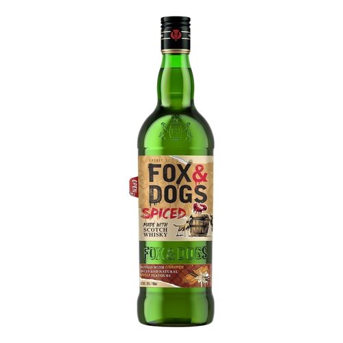 Виски Fox and Dogs Spiced купажированный 700 мл Россия