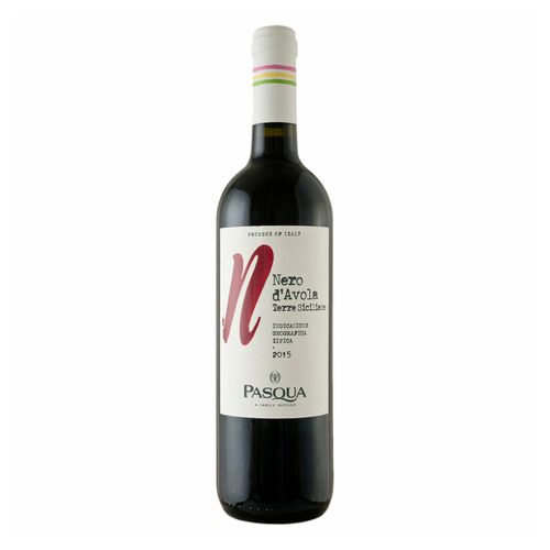 Вино Pasqua Nero d’Avola Terre Siciliane красное полусухое 750 мл Италия