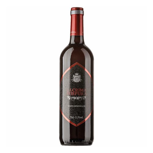 Вино Lacrima Purpura Tinto Semidulce красное полусладкое 750 мл Испания