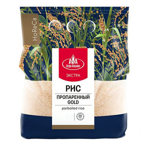 Рис Агро-Альянс Gold пропаренный 3 кг - купить с доставкой на дом в Купер