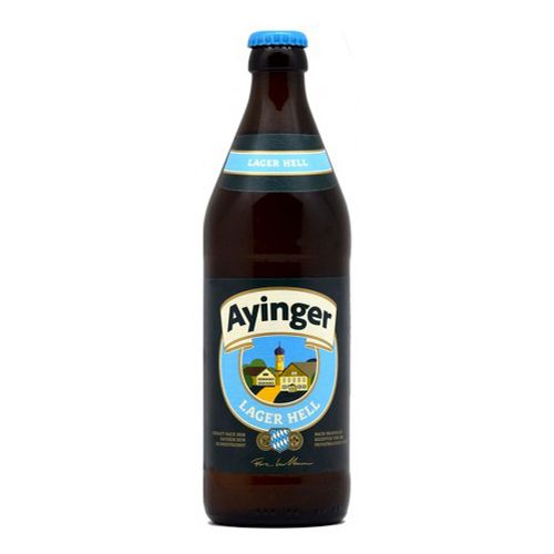 Пиво Ayinger Lager Hell светлое 500 мл