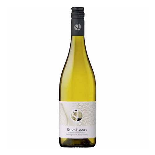 Вино Saint-Lannes Sauvignon Chardonnay белое сухое 750 мл Франция