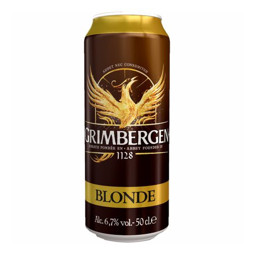 Пивной напиток Grimbergen Blonde светлый 500 мл