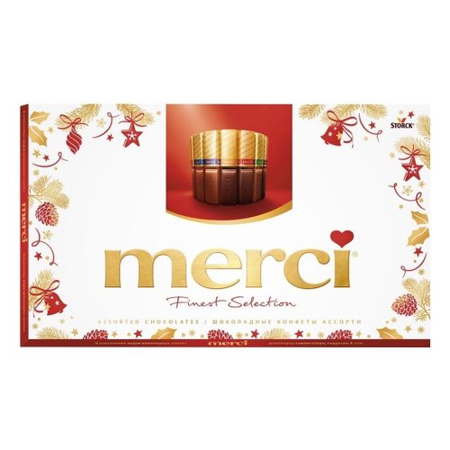 Конфеты шоколадные Merci Ассорти 400 г