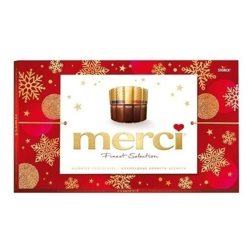 Конфеты шоколадные Merci Ассорти 400 г