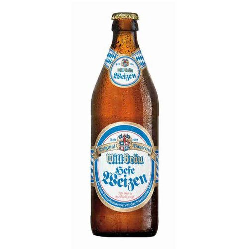 Пиво Will-Brau Hefe Weizen пастеризованное нефильтрованное светлое 500 мл