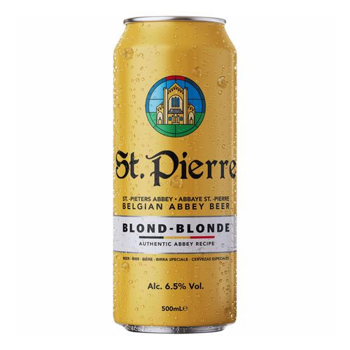 Пивной напиток St. Pierre Blonde светлый фильтрованный пастеризованный 500 мл