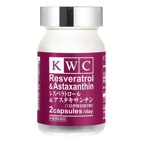 Ресвератрол Kwc Resveratrol & Astaxanthin для улучшения состояния кожи ...