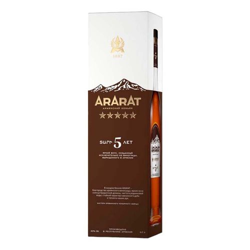 Коньяк Ararat 5 звезд 700 мл
