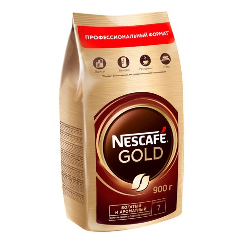 Кофе Nescafe Gold растворимый сублимированный с добавлением ...