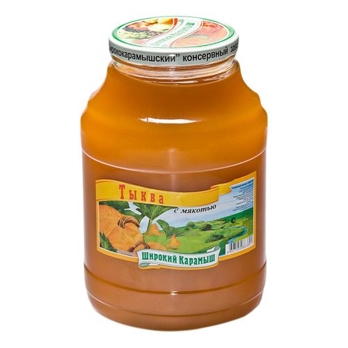 Сок Широкий Карамыш тыквенный с мякотью 3 л - купить с доставкой на дом ...
