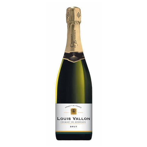 Вино игристое Louis Vallon Cremant de Bordeaux белое брют 750 мл Франция