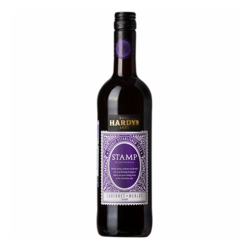 Вино Hardys Stamp Cabernet Merlot красное полусухое 750 мл Австралия