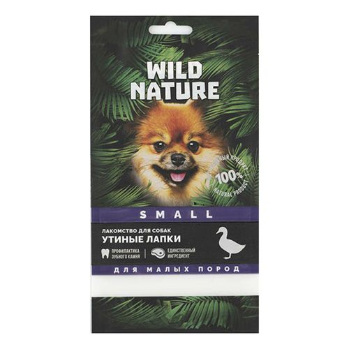Лакомство Wild Nature Утиные лапки повседневное для собак 30 г - купить ...