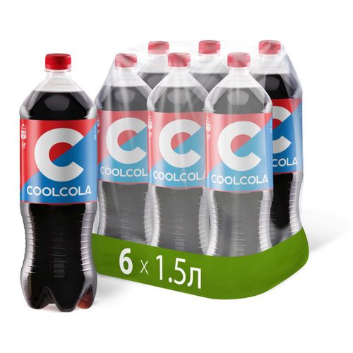 Газированный напиток CoolCola 1,5 л