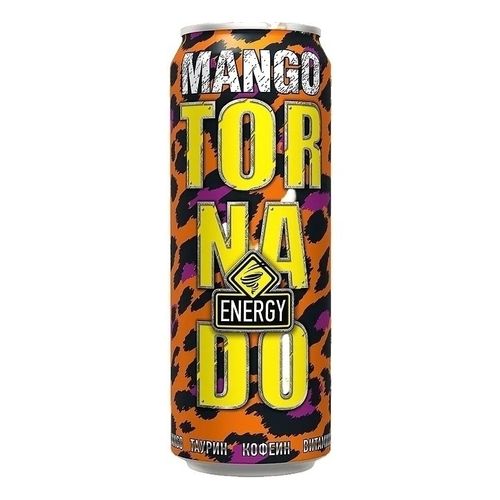 Энергетический напиток Tornado Energy mango газированный 450 мл